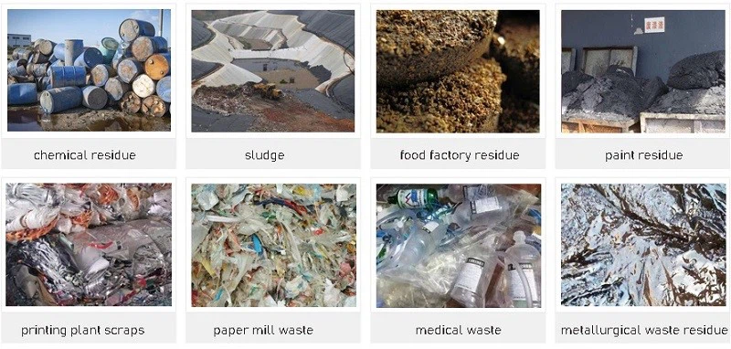 product-1-1 hazardous solid waste can be processed by rotary incinerator