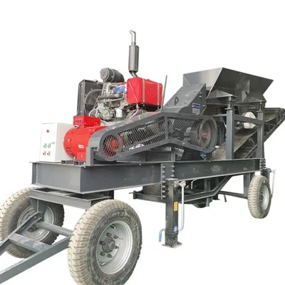 Mobile Diesel Hammer Crusher
