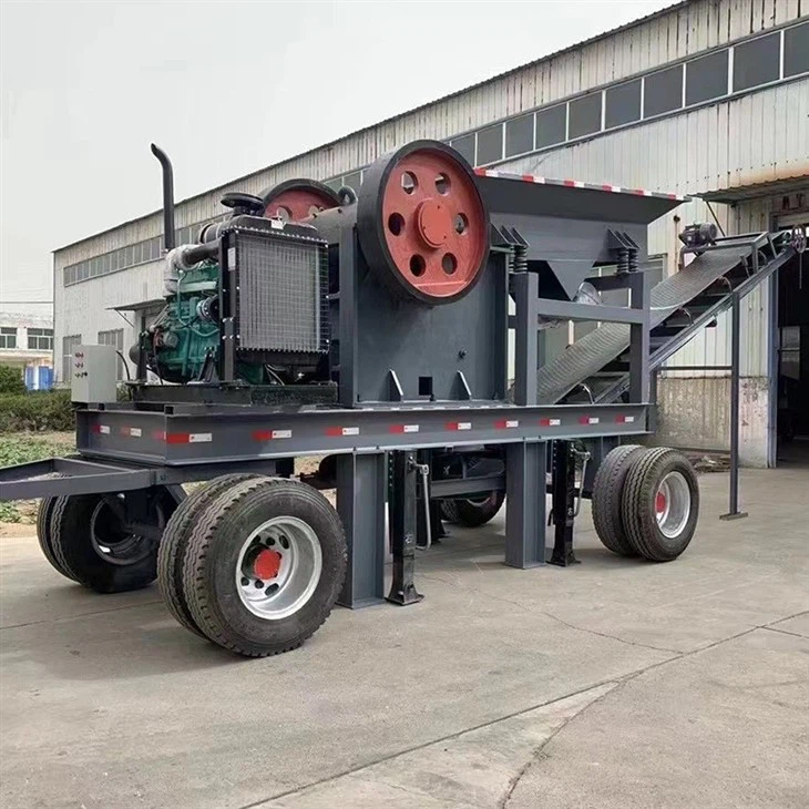 120tph Mobile Stone Crusher